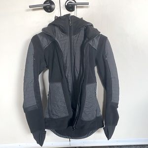 Lululemon Fleece Double Zip Winter Coat - Size 2